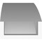 Ekena Millwork 4-in. W x 34-in. D x 40-in. H Thorton Architectural Grade PVC Knee Brace BRCP04X34X40THR - alternate 6
